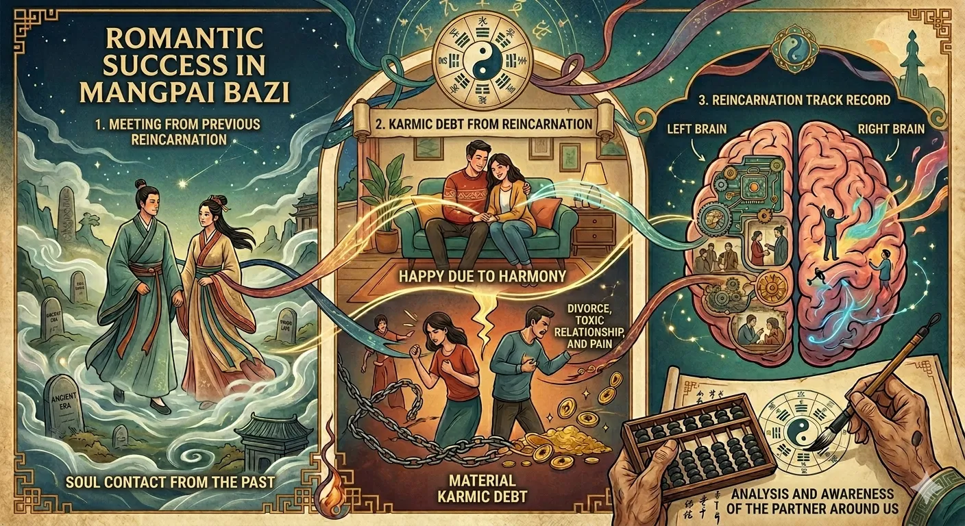 The Cosmic Blueprint of Love: How MangPai BaZi Decodes Your Past-Life Karmic Debts