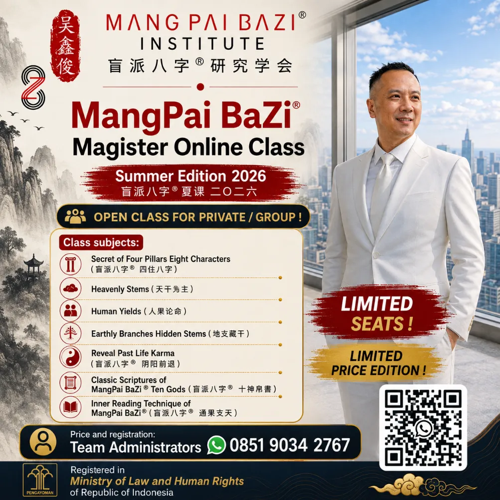 Kelas Magister Online MangPai BaZi®